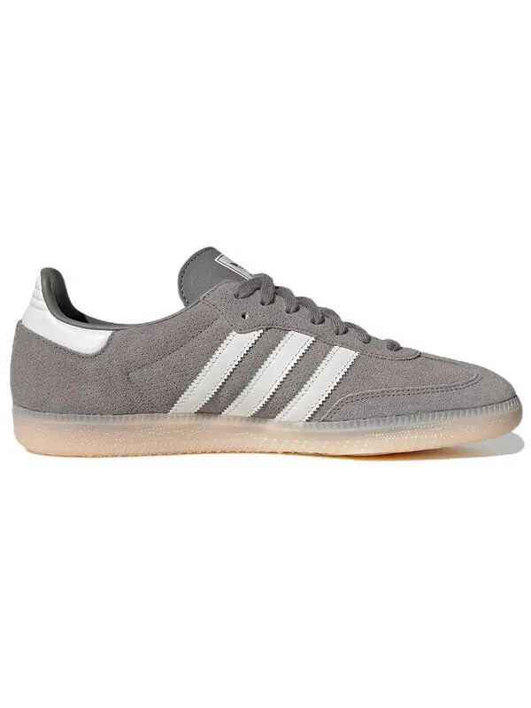 Кроссовки samba og 'grey bliss orange' Adidas — изображение 2 из 4, серый/белый