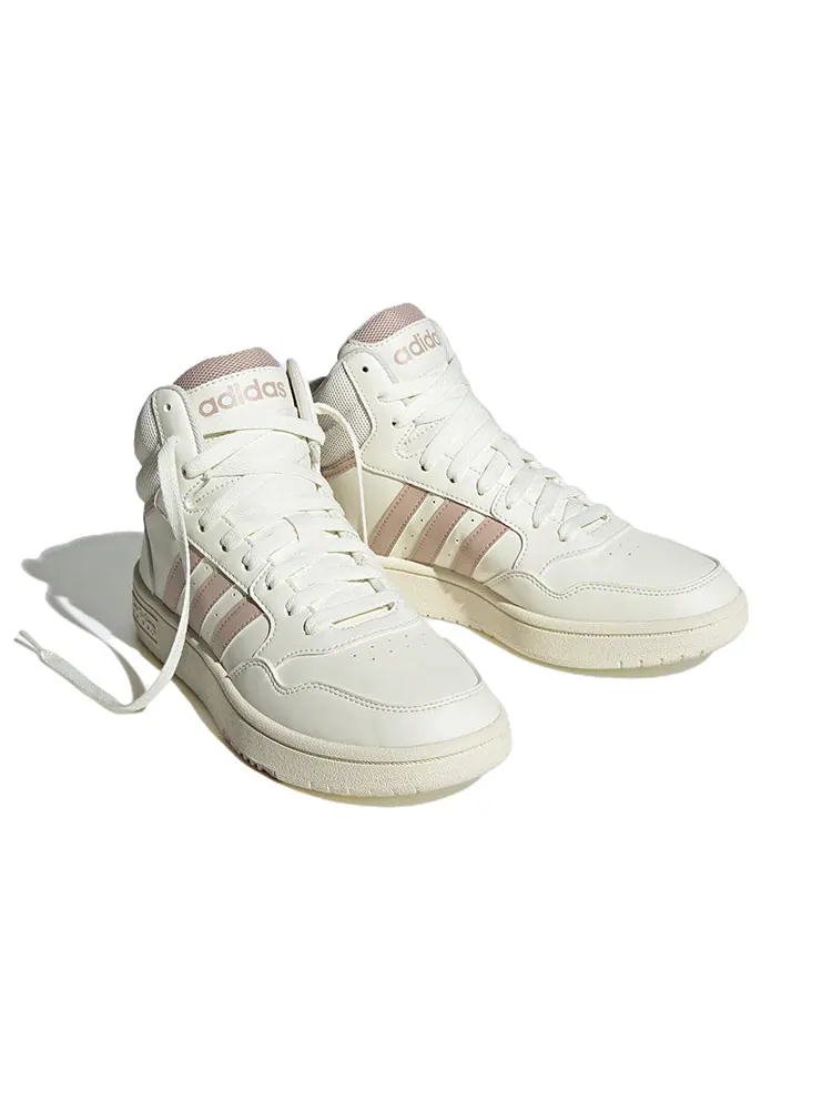 Кроссовки (WMNS) adidas Hoops 3.0 'White Pink' — изображение 3 из 6, белый
