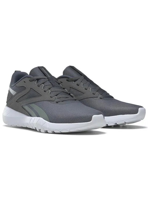 Кроссовки flexagon energy 4 'grey harmony green' Reebok — изображение 2 из 3, серый/зеленый