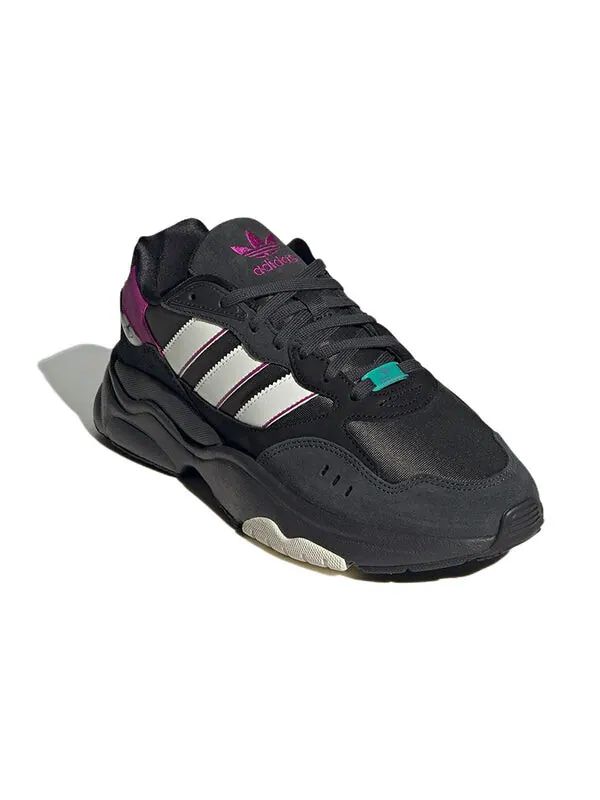 Кроссовки оригинал ретро f90 Adidas — изображение 3 из 4, черный/белый/фиолетовый