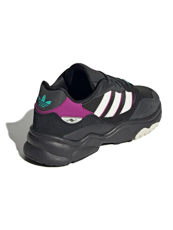Кроссовки оригинал ретро f90 Adidas — изображение 4 из 4, черный/белый/фиолетовый
