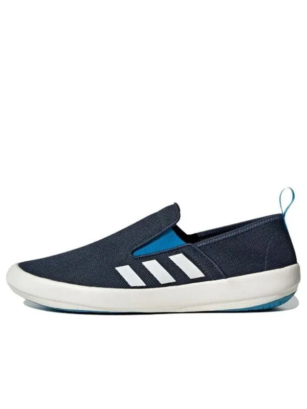Кроссовки terrex boat slip on shoes Adidas — изображение 1 из 4, синий/белый