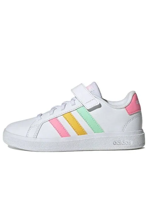 Кроссовки гранд корт 2.0 Adidas — изображение 1 из 4, белый//розовый