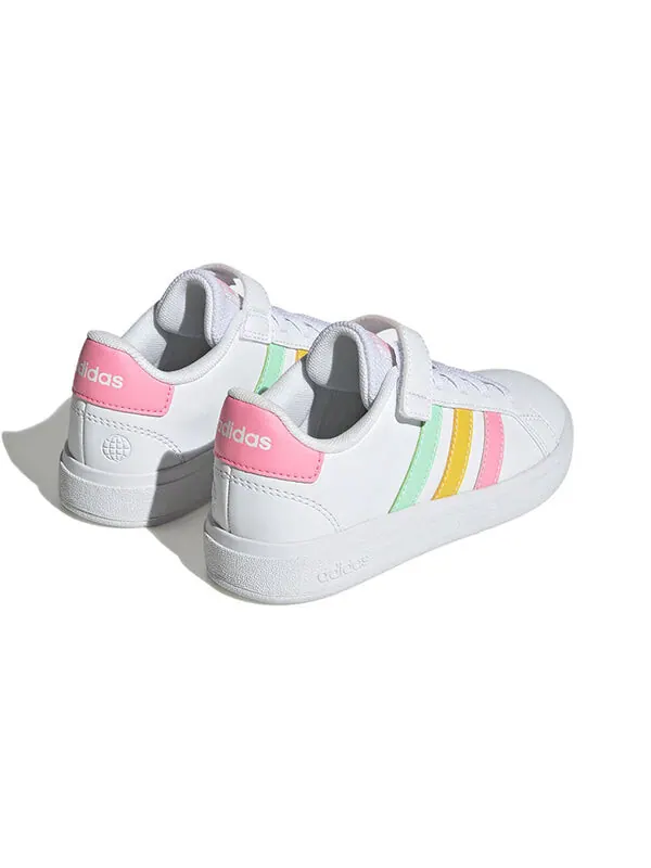 Кроссовки гранд корт 2.0 Adidas — изображение 4 из 4, белый//розовый