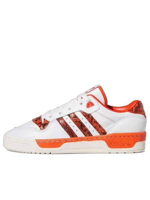 Кроссовки оригиналы соперничество низкие кроссовки Adidas — изображение 1 из 4, белый/оранжевый/белый