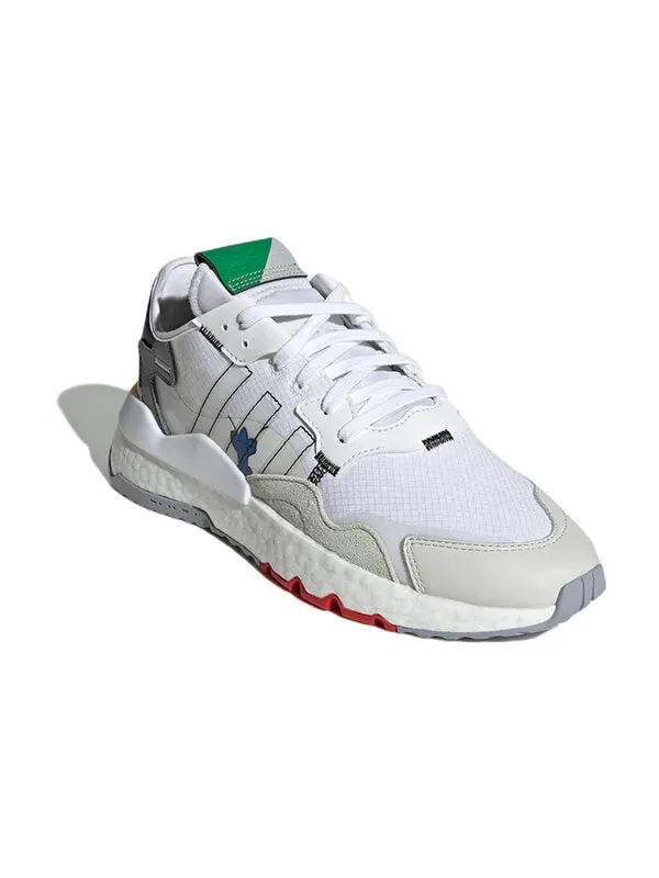 Кроссовки оригинальные nite jogger Adidas — изображение 3 из 4, белый