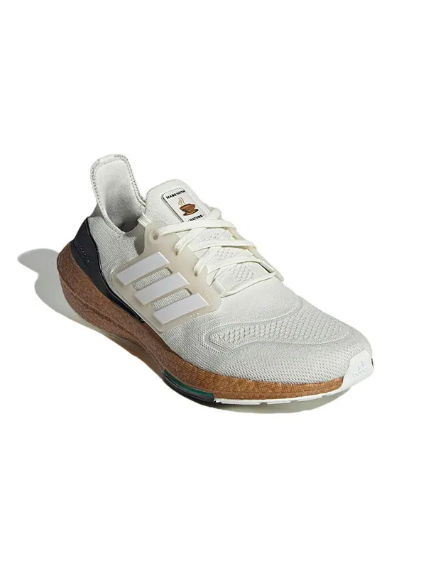 Кроссовки ultraboost 22 сделаны из природы Adidas — изображение 3 из 4, белый/черный/коричневый