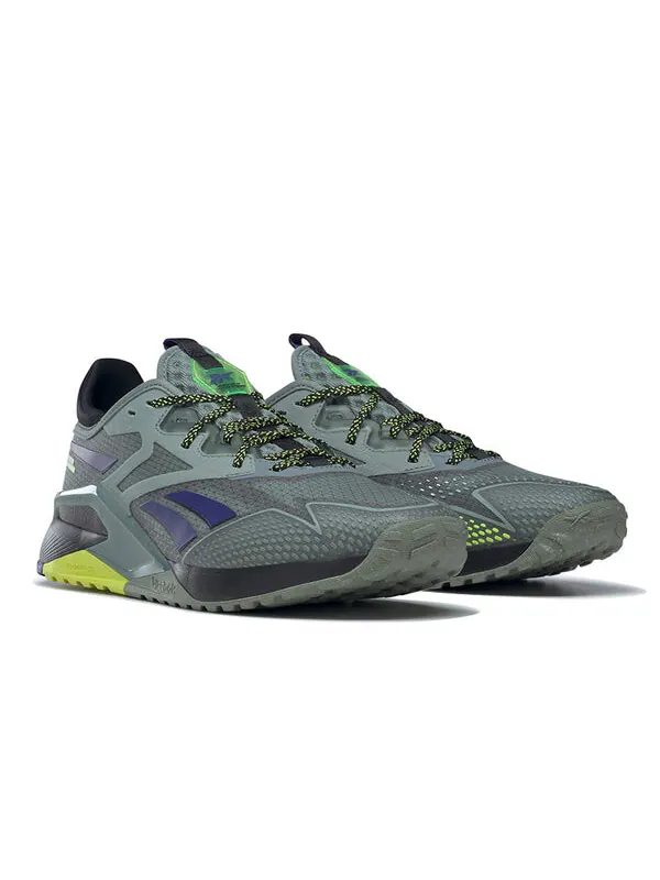 Кроссовки nano x2 tr adventure 'harmony green solar acid yellow' Reebok — изображение 2 из 3
