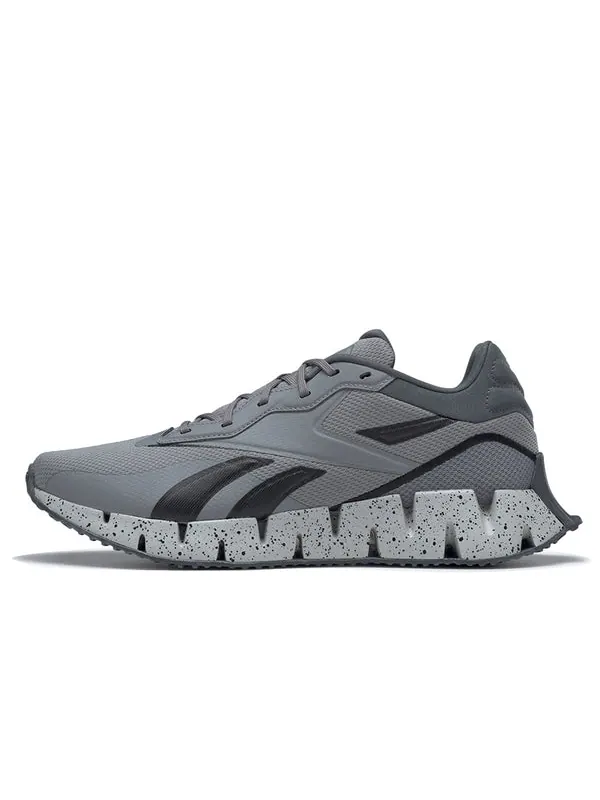 Кроссовки zig dynamica 4 'pure grey black' Reebok — изображение 2 из 4, серый/серый/черный