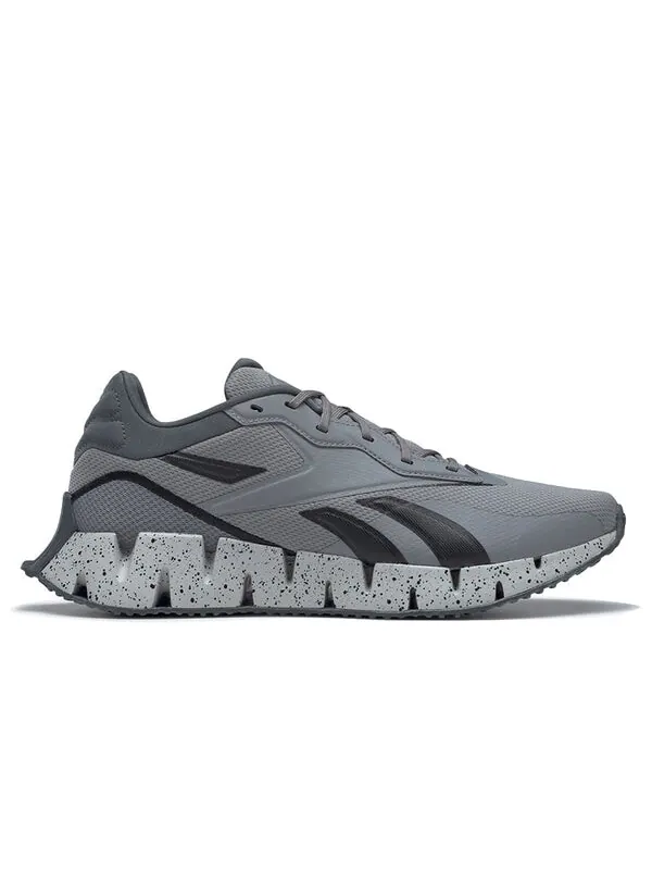 Кроссовки zig dynamica 4 'pure grey black' Reebok — изображение 3 из 4, серый/серый/черный