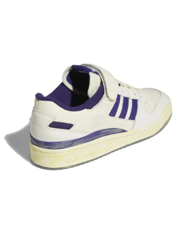 Кроссовки оригиналы форум 84 низкие Adidas — изображение 3 из 4, белый/синий