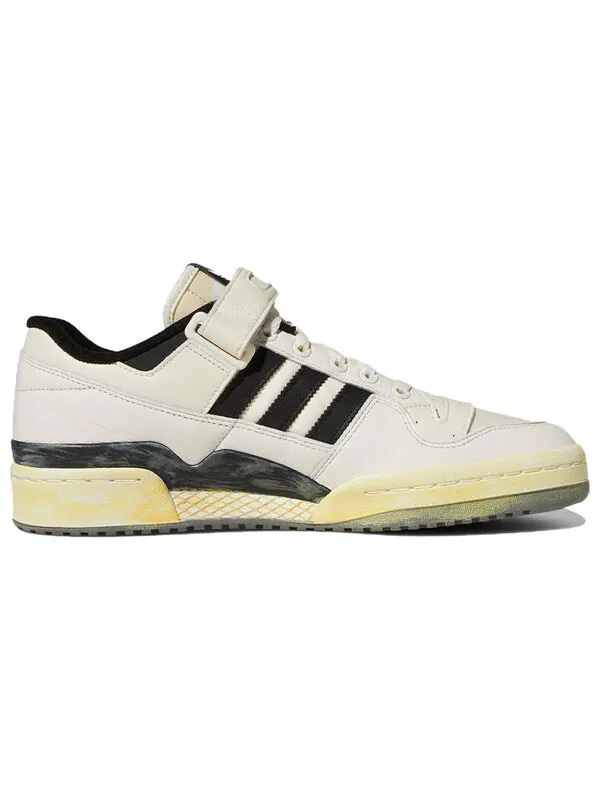 Кроссовки оригинальные форум 84 низкие aec Adidas — изображение 2 из 4, белый/черный