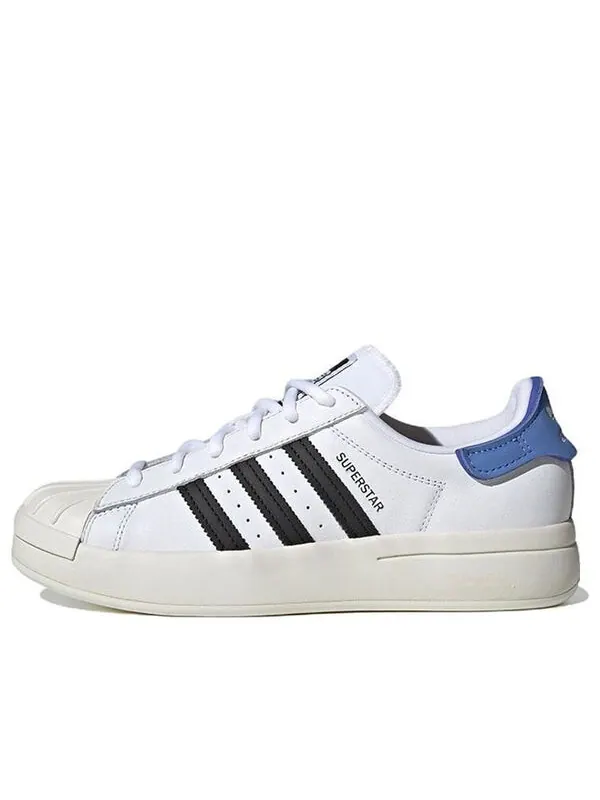 Кроссовки оригиналы суперзвезда аюн Adidas — изображение 1 из 4, белый/синий