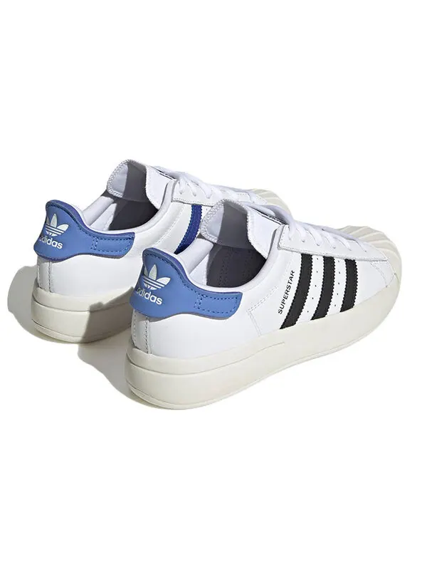 Кроссовки оригиналы суперзвезда аюн Adidas — изображение 4 из 4, белый/синий