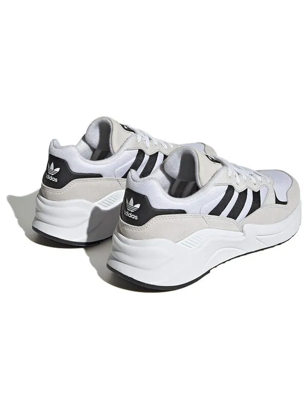 Кроссовки оригиналы ретро adisuper Adidas — изображение 4 из 4, белый/серый/черный