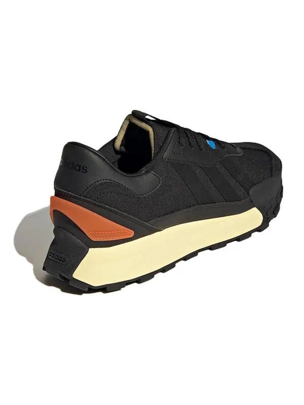 Кроссовки neo futro mixr fm Adidas — изображение 4 из 4, черный/оранжевый