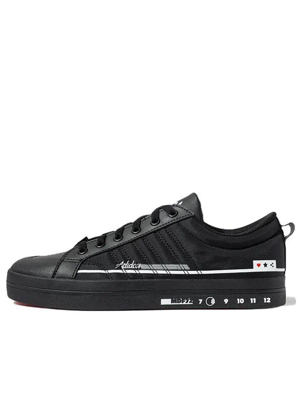 Кроссовки neo bravada Adidas — изображение 1 из 4, черный/белый