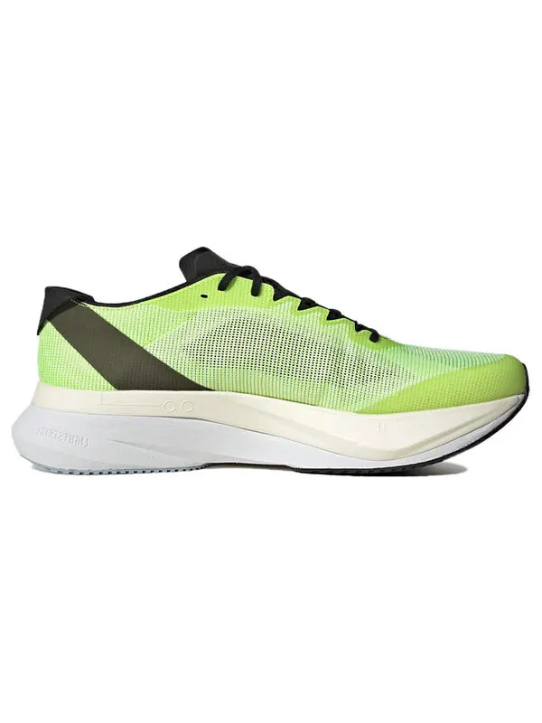 Кроссовки adizero boston 12 Adidas — изображение 2 из 4, неоновый зеленый/белый