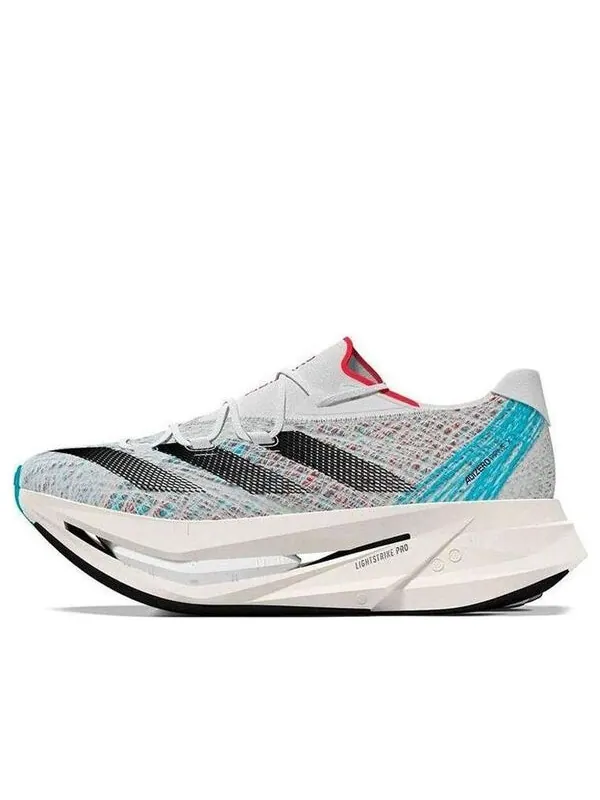 Кроссовки adizero prime x 2 струны Adidas — изображение 1 из 1, белый/черный/голубой