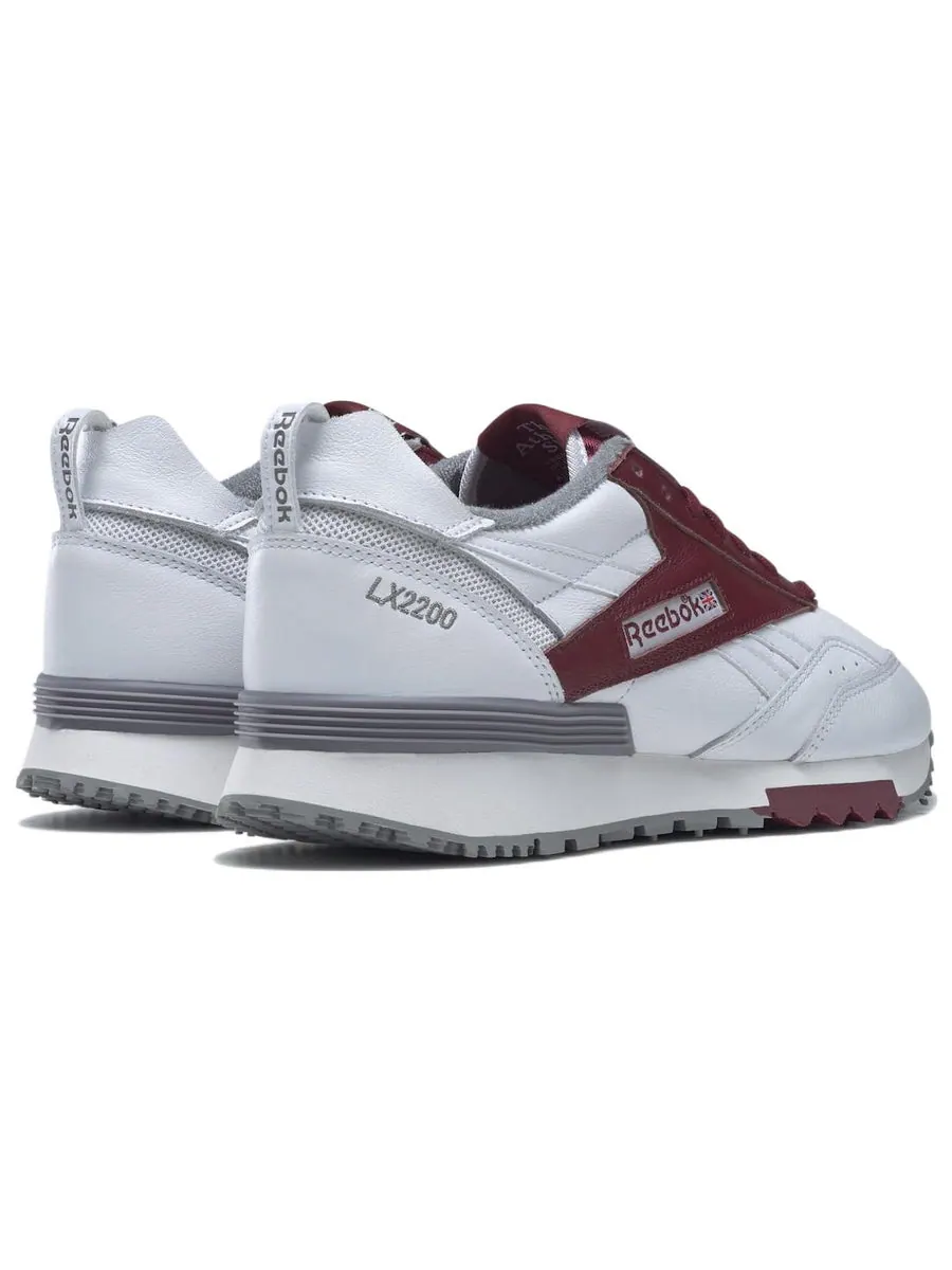 Кроссовки Reebok LX 2200 x Mountain Research 'White Burgundy' — изображение 3 из 4, белый