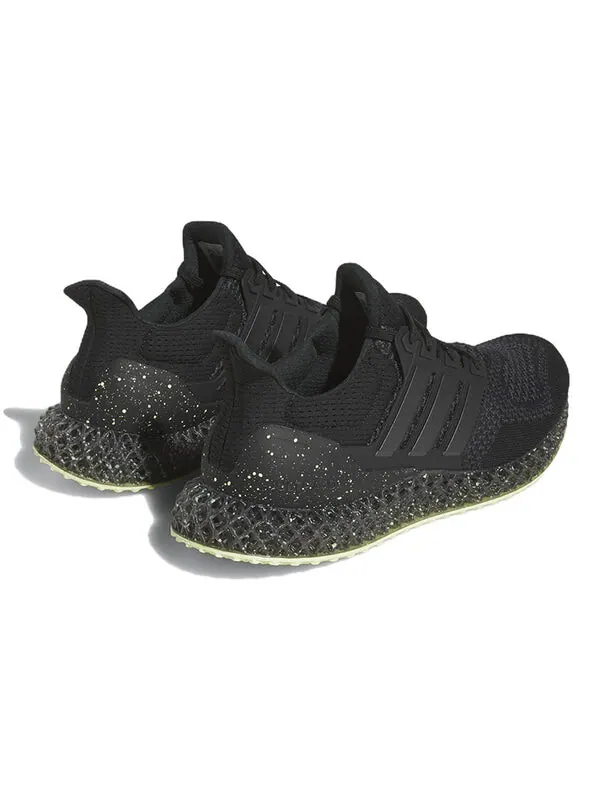 Кроссовки Adidas Ultra 4D Running Shoes 'Core Black' — изображение 4 из 4, черный/черный