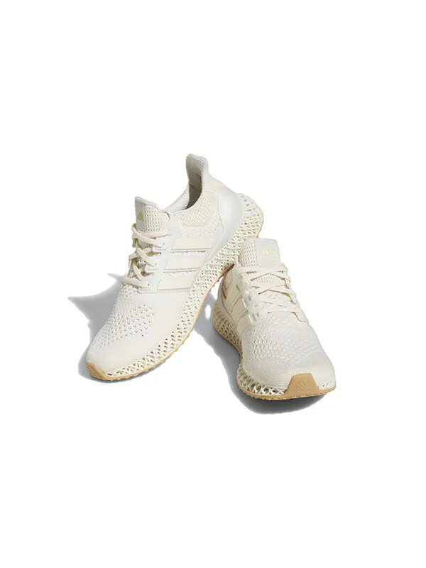 Кроссовки adidas Ultra 4D Running Shoes 'Wonder White Gold Metallic' — изображение 3 из 4