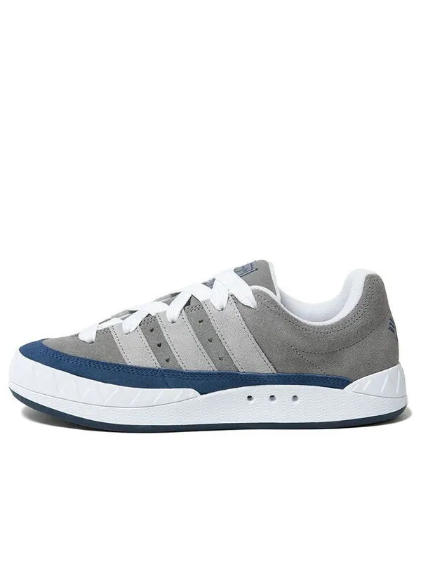 Кроссовки сделаны человеком x adimatic Adidas — изображение 1 из 4, серый/синий