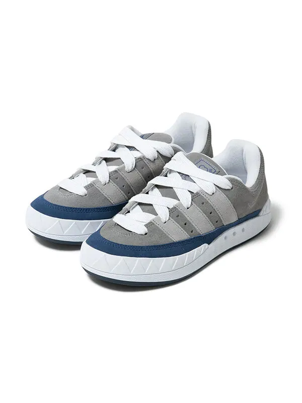 Кроссовки сделаны человеком x adimatic Adidas — изображение 2 из 4, серый/синий