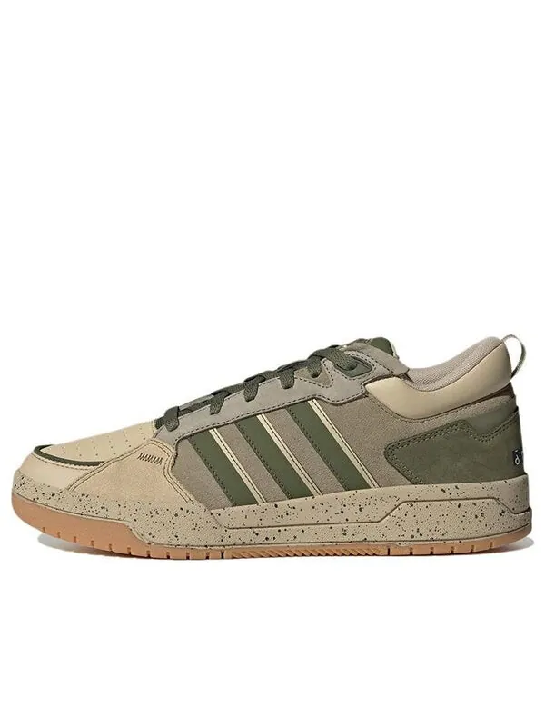 Кроссовки нео 100дб Adidas — изображение 1 из 4, коричневый/зеленый