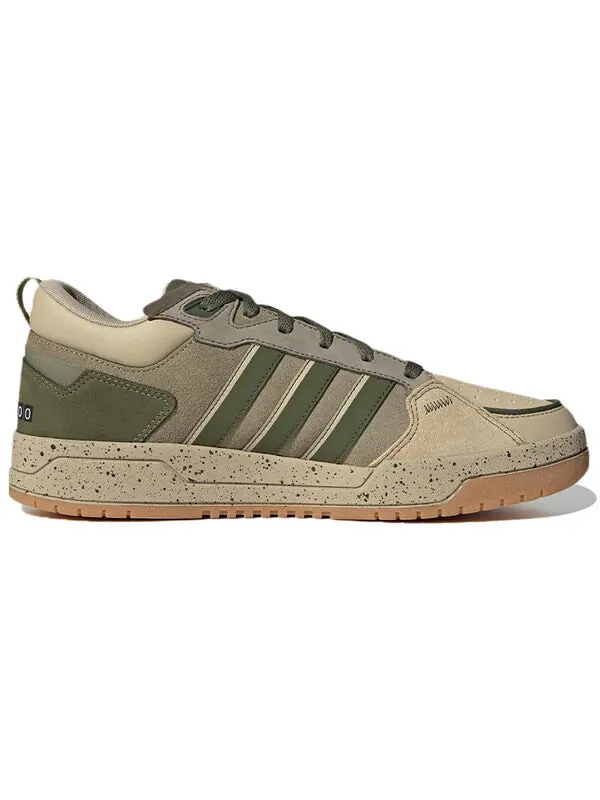 Кроссовки нео 100дб Adidas — изображение 2 из 4, коричневый/зеленый