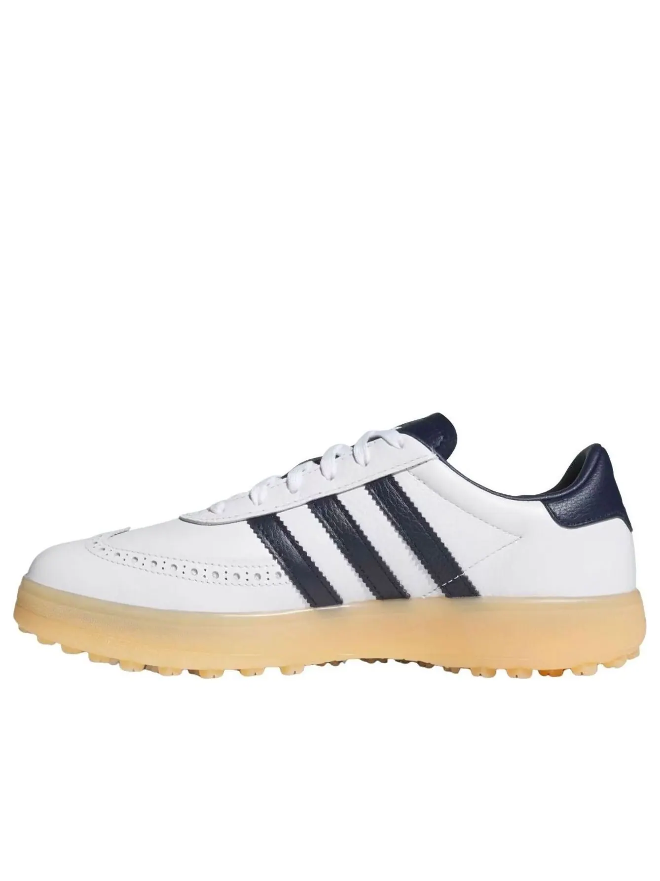 Adidas Coursecup Spikeless Golf 'Cloud White Night Indigo Gum' — изображение 1 из 6, белый/индиго