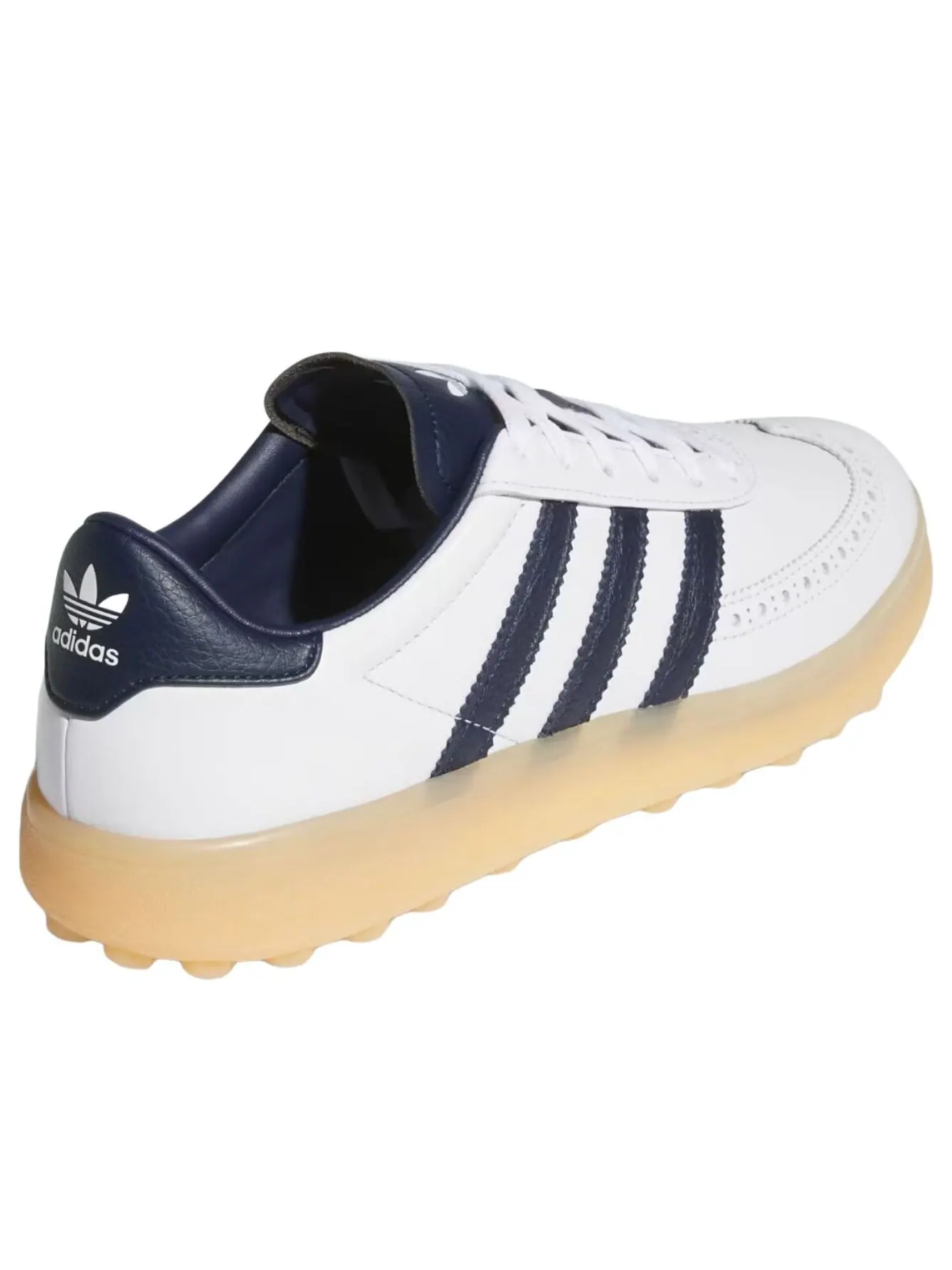 Adidas Coursecup Spikeless Golf 'Cloud White Night Indigo Gum' — изображение 3 из 6, белый/индиго