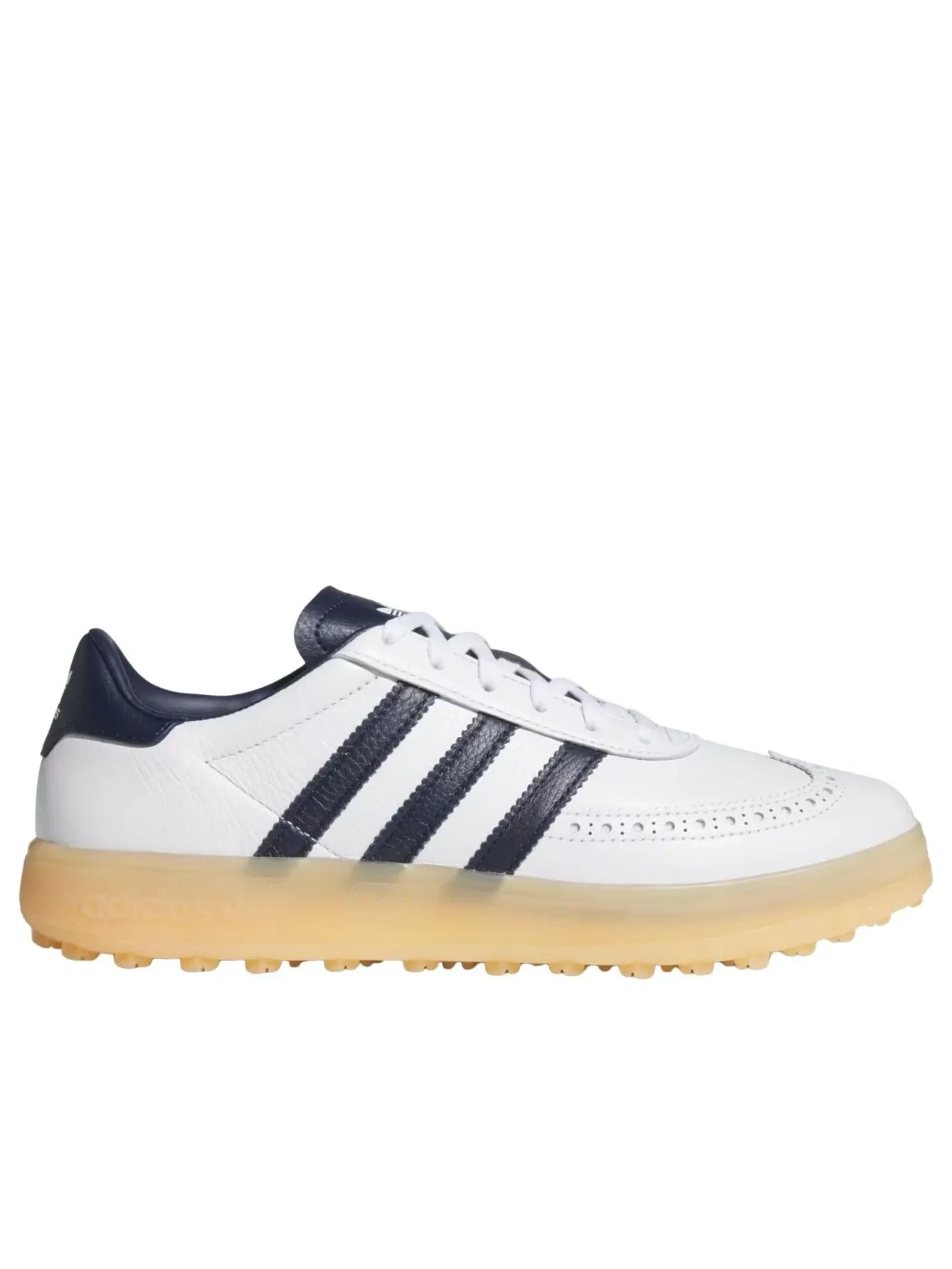 Adidas Coursecup Spikeless Golf 'Cloud White Night Indigo Gum' — изображение 6 из 6, белый/индиго