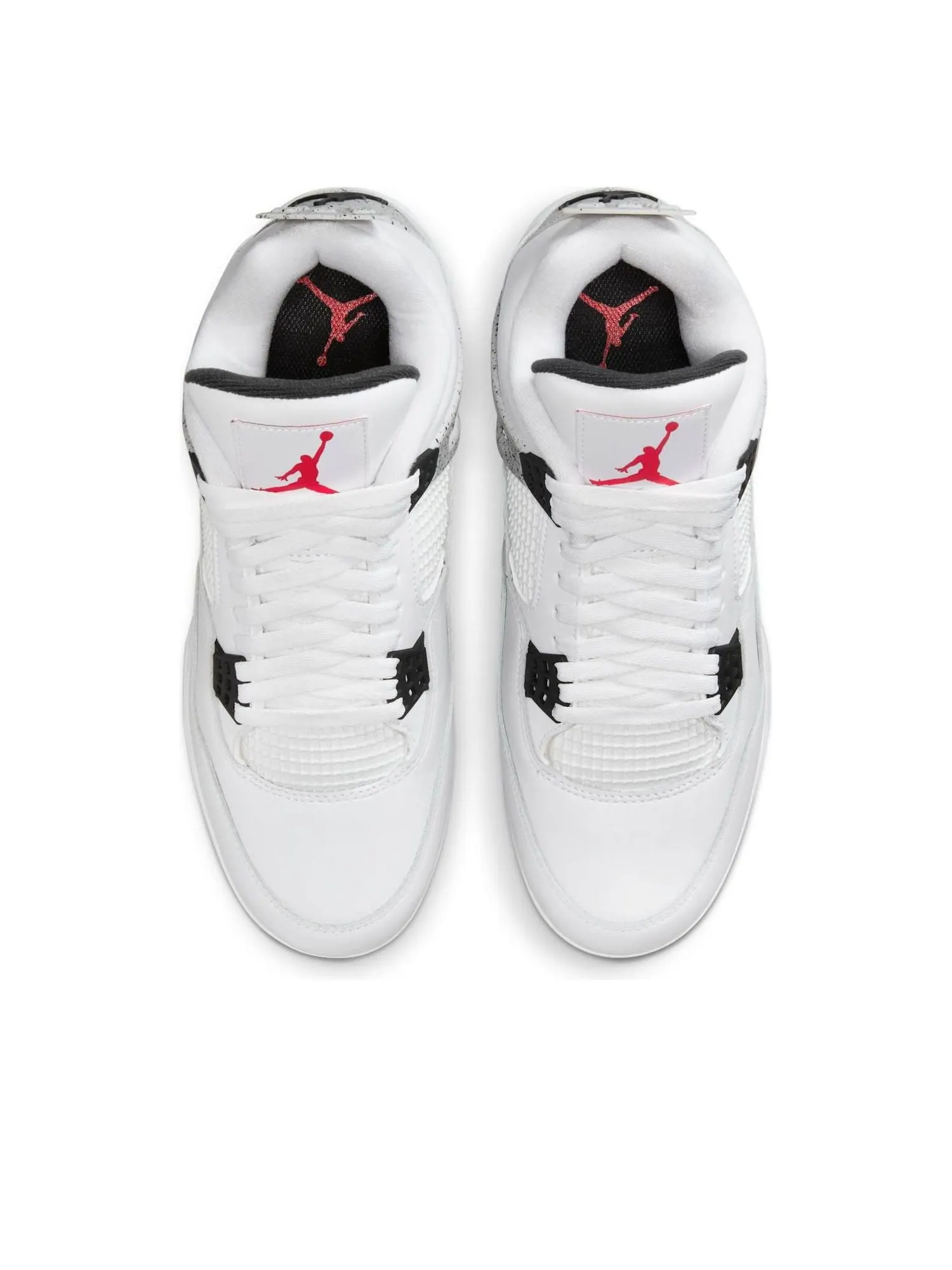 Кроссовки Air Jordan 4 TD Cleat 'White Cement' — изображение 2 из 6, белый