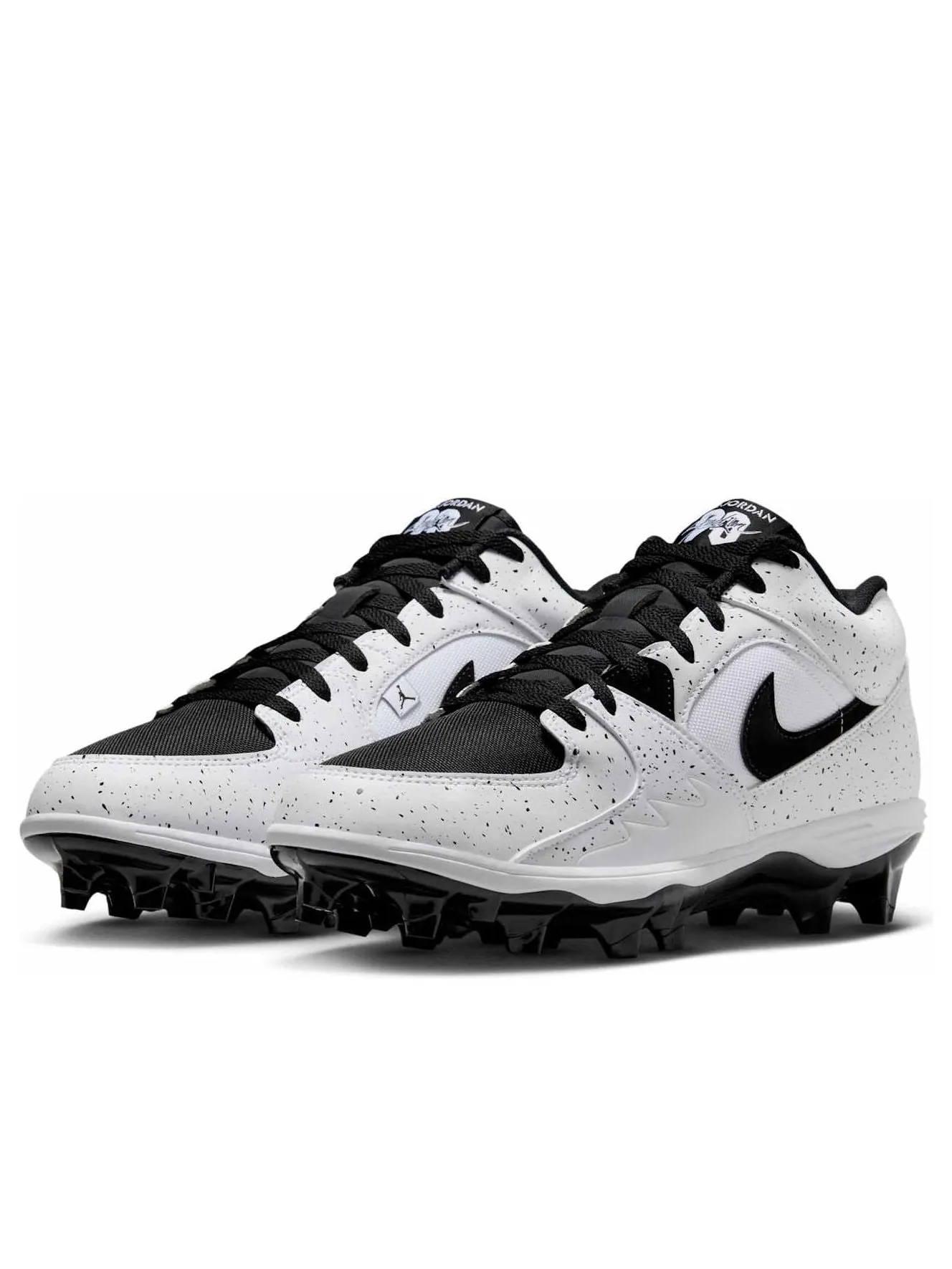 Кроссовки Air Jordan Stadium 90 Low TD 'White Black' — изображение 3 из 6, белый/черный