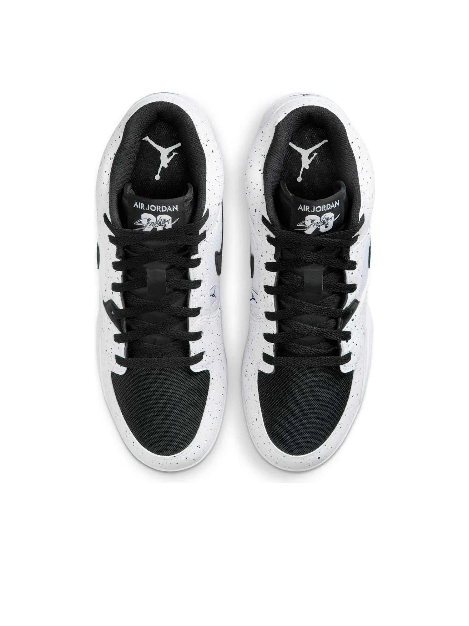 Кроссовки Air Jordan Stadium 90 Low TD 'White Black' — изображение 4 из 6, белый