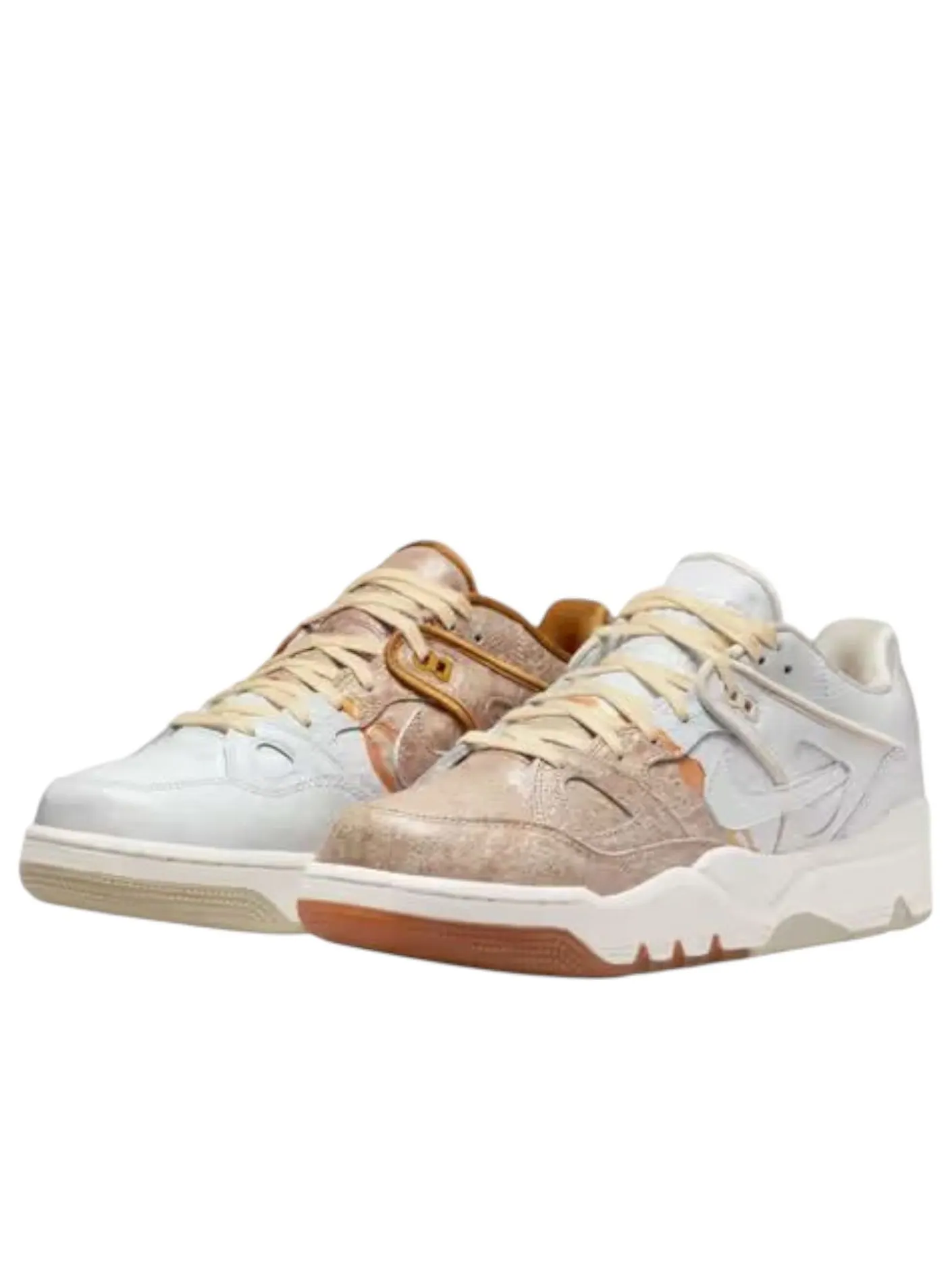 Кроссовки Nike x Nigo Air Force 3 Low 'Bamboo Medium Brown' — изображение 3 из 6, коричневый