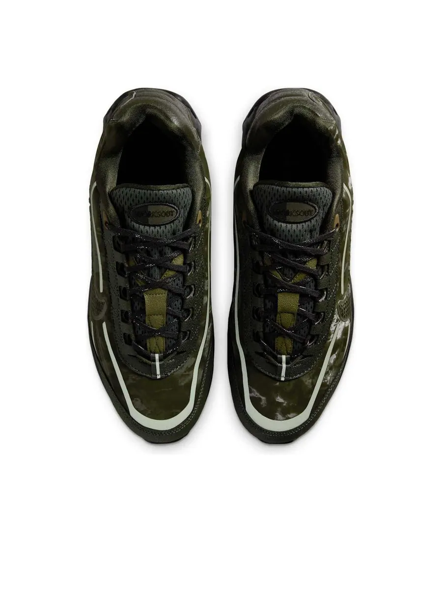 Кроссовки Nike x WORKSOUT Air Max 95 'Olive Black' — изображение 4 из 6, зеленый