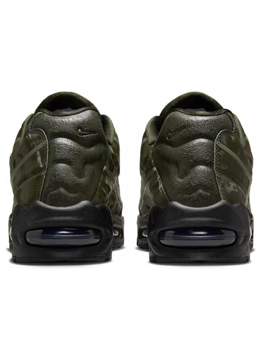 Кроссовки Nike x WORKSOUT Air Max 95 'Olive Black' — изображение 5 из 6, зеленый