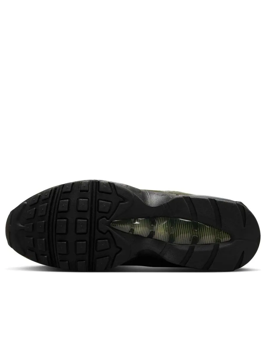 Кроссовки Nike x WORKSOUT Air Max 95 'Olive Black' — изображение 6 из 6, зеленый