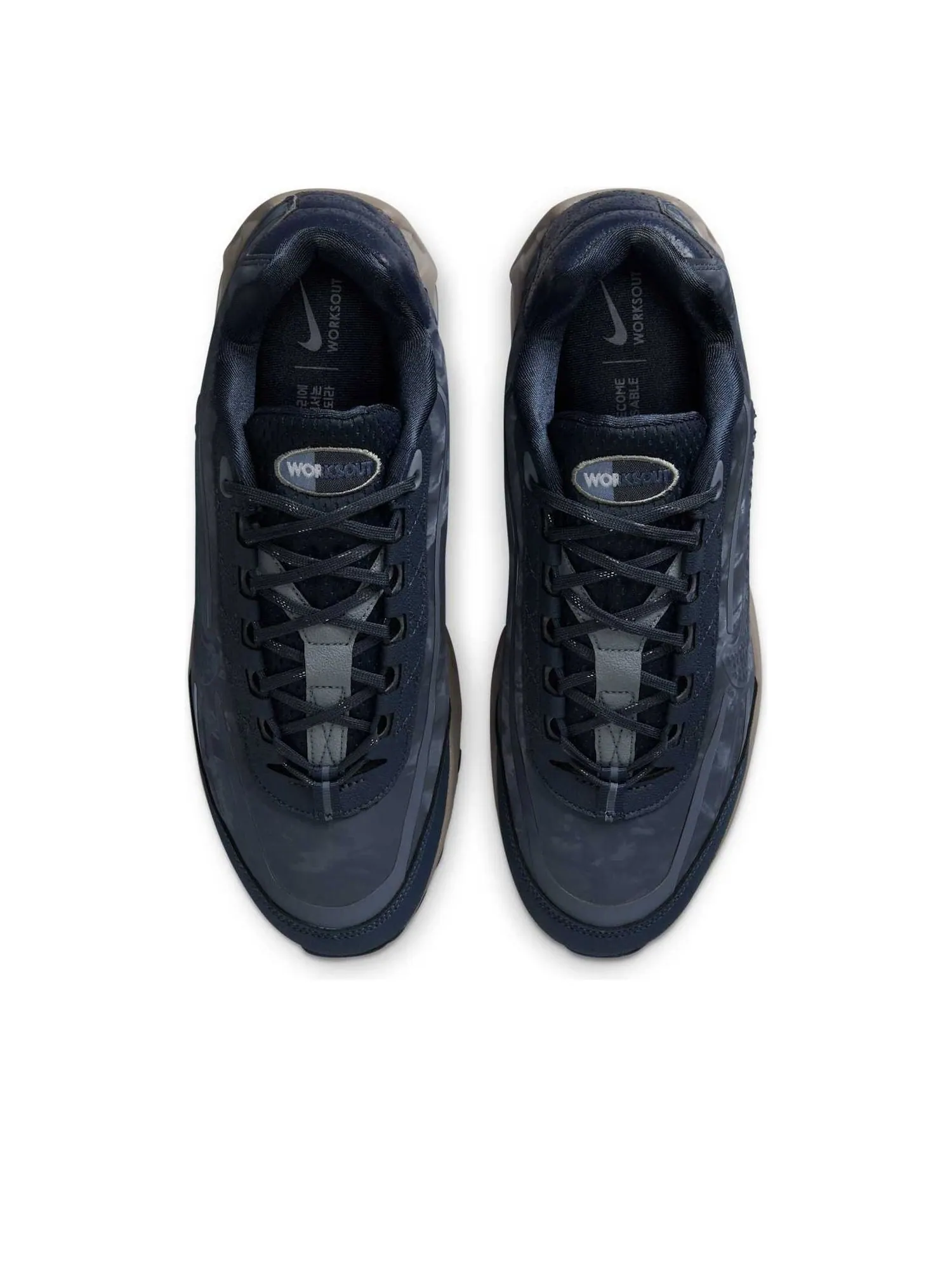 Кроссовки Nike x WORKSOUT Air Max 95 'Thunder Blue' — изображение 2 из 6, синий