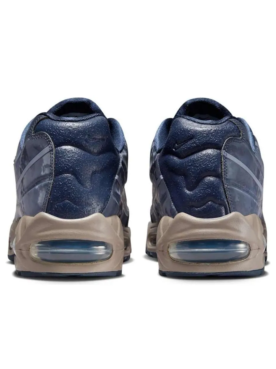 Кроссовки Nike x WORKSOUT Air Max 95 'Thunder Blue' — изображение 3 из 6, синий