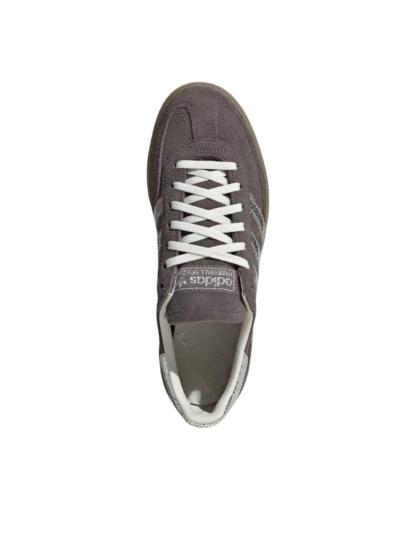 Кроссовки (WMNS) adidas Handball Spezial 'Charcoal Silver Gum' — изображение 2 из 5, серый