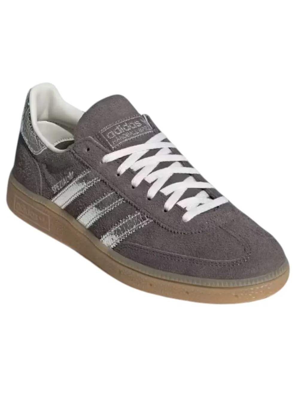 Кроссовки (WMNS) adidas Handball Spezial 'Charcoal Silver Gum' — изображение 4 из 5, серый