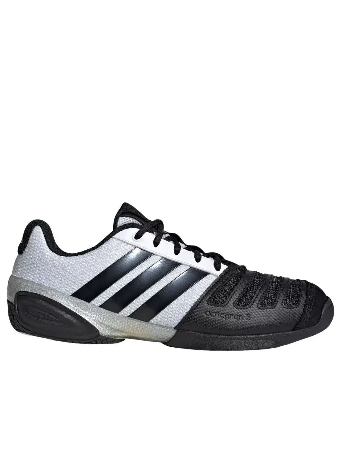Мужские кроссовки для тренировок с кожаным верхом Adidas Dartagnan Fencing Pro — изображение 2 из 6, черный