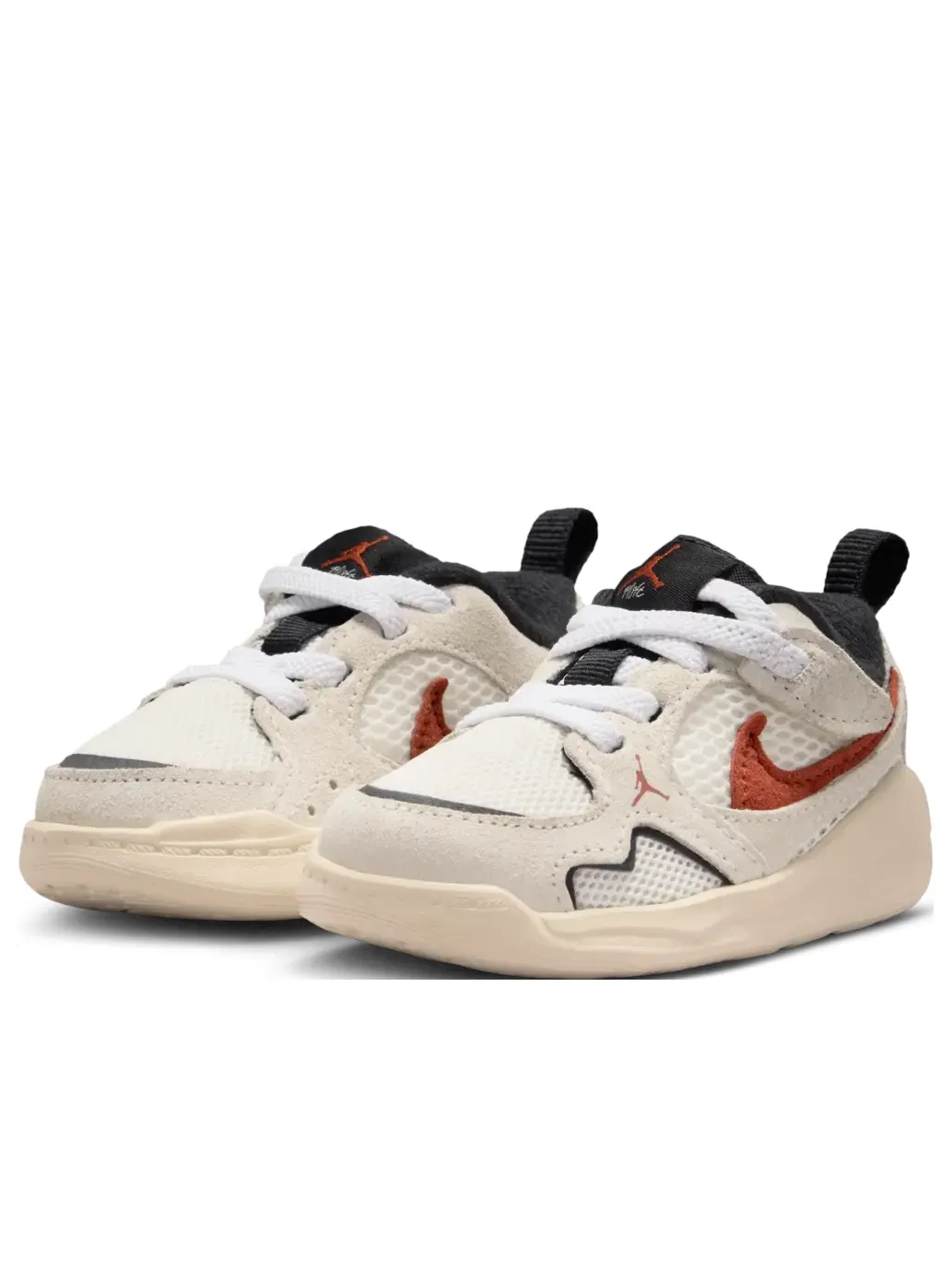 Кроссовки (TD) Air Jordan CMFT Era 'Sail Redstone Black' — изображение 3 из 7, белый
