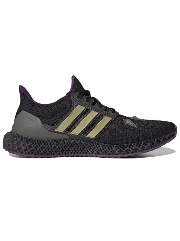 Кроссовки marvel x ultra 4d 'black panther' Adidas — изображение 2 из 4, черный/золотистый