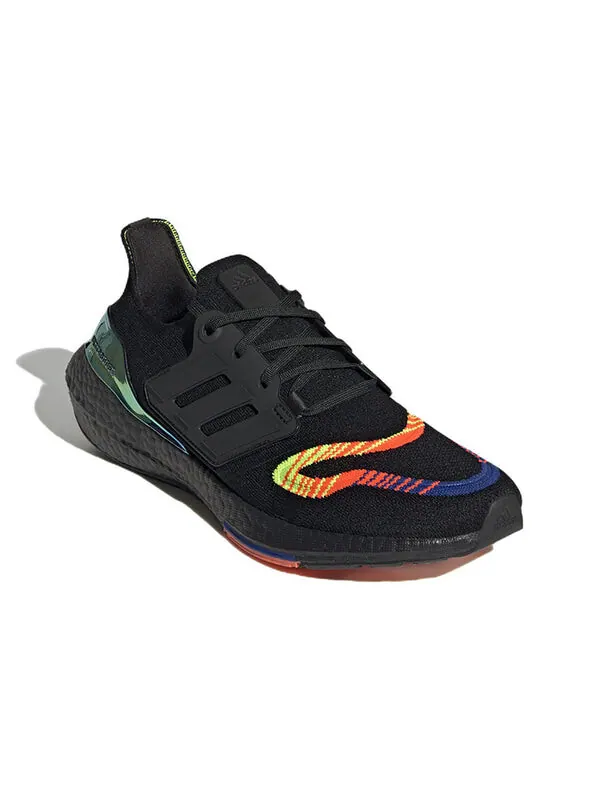 Кроссовки ультрабуст 22 Adidas — изображение 3 из 4, черный/оранжевый