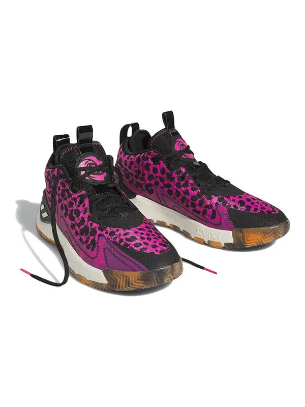 Кроссовки Adidas D Rose Son Of Chi 2.0 x Derrick Rose — изображение 3 из 4, розовый/черный/белый