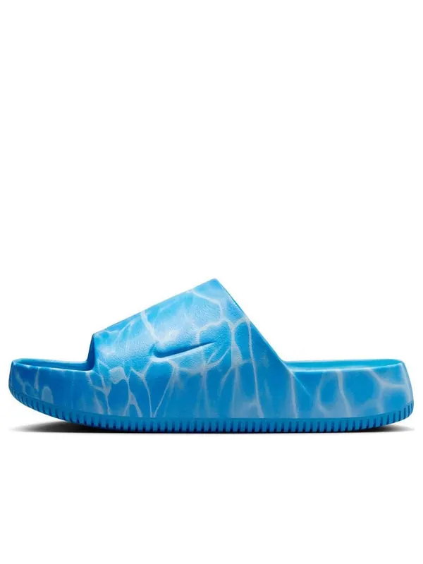 Тапочки calm printed slides Nike — изображение 1 из 4, синий